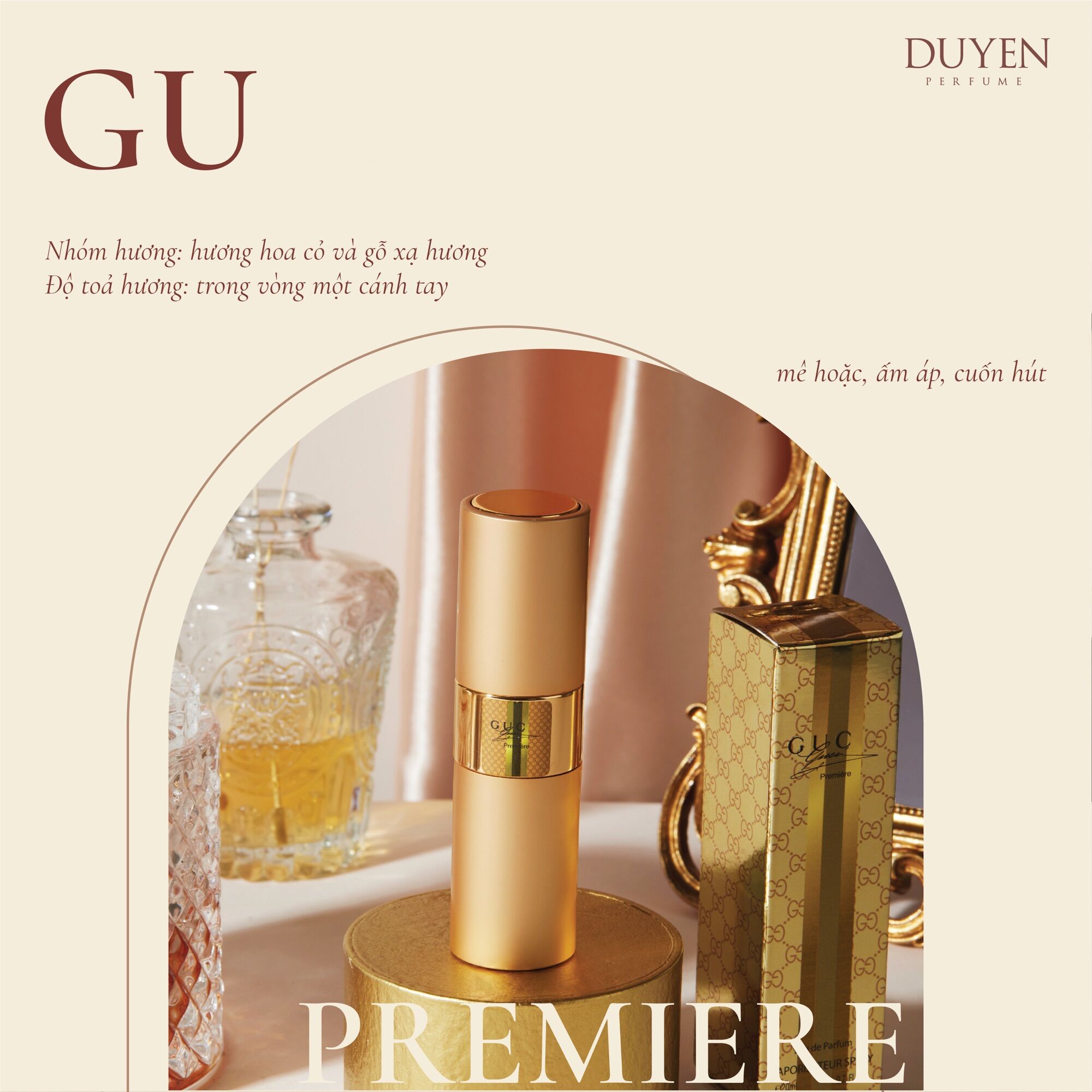Nước hoa Nữ GC PREMIERE Sang chảnh Tiểu thư duyenperfume