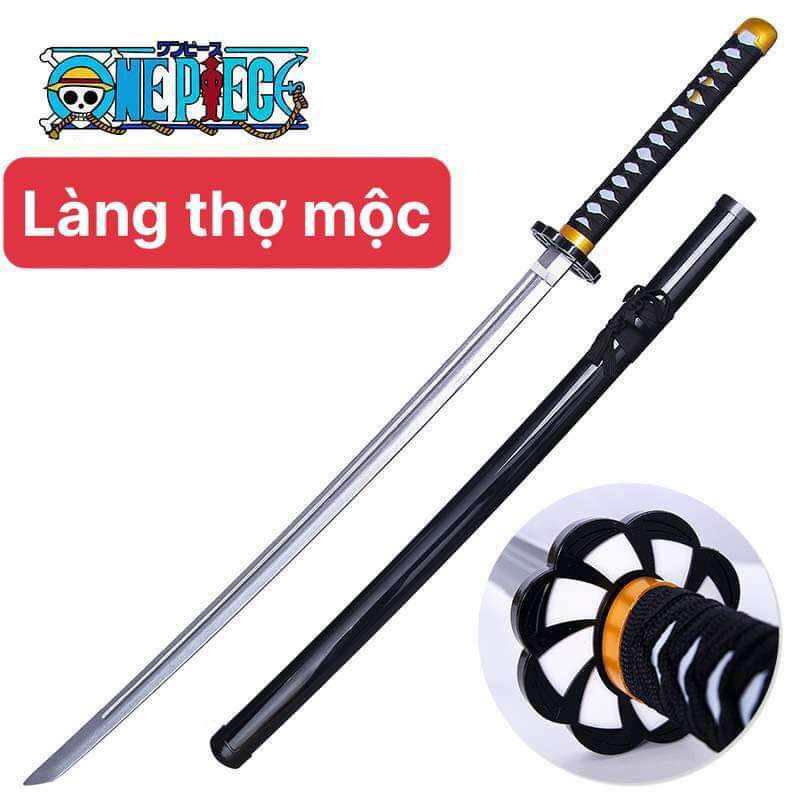 [Lưỡi Kiếm dài 1 mét] kiếm gỗ  Mô hình gỗ katana các nhân vật anime Onepiece Kimetsu no yaiba Zoro