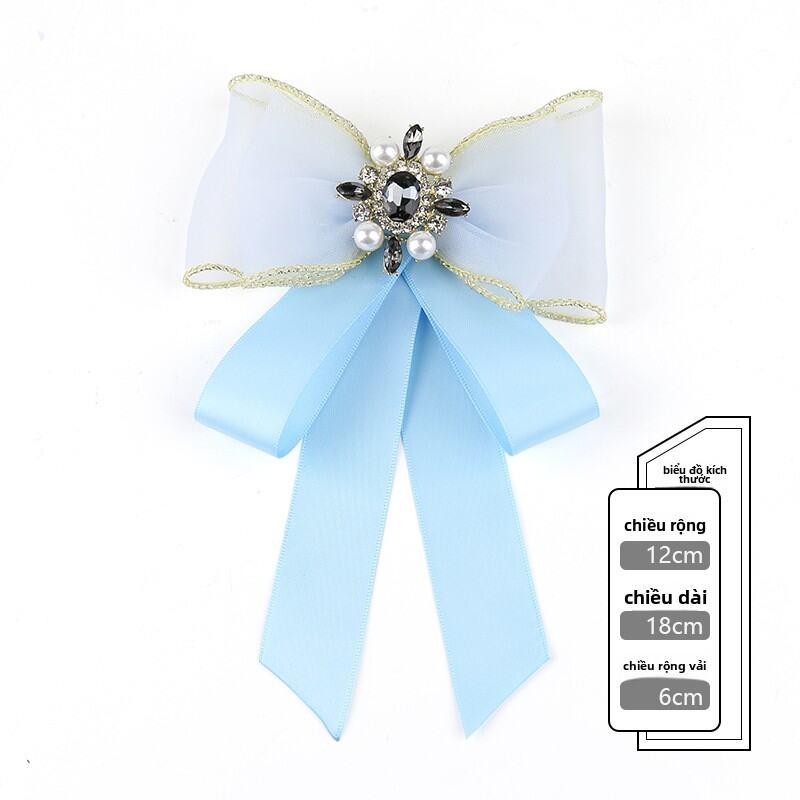 Phụ Kiện Trang Phục Nữ Pure Color Graduation Decor Butterfly Bow Tie Lace Fashion Korean Style Shirt Accessory Necktie