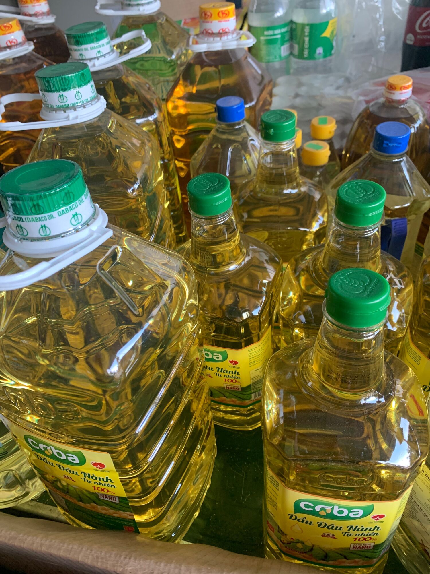 Dầu đậu nành coba 1L