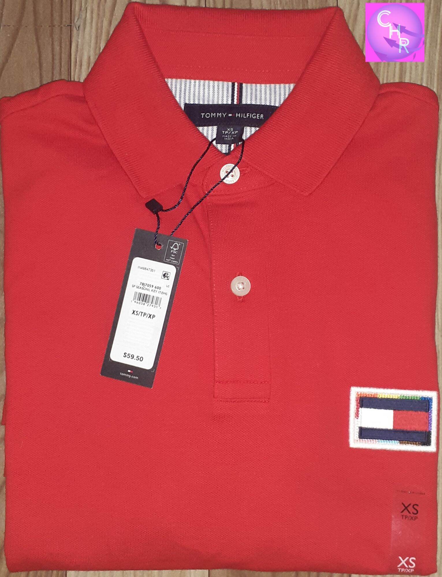 Áo thun nam Tomy Hilfiger size XS/S/M