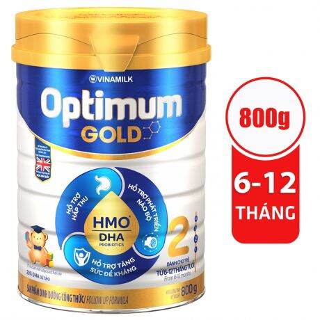 Sữa optimum gold 2 800g