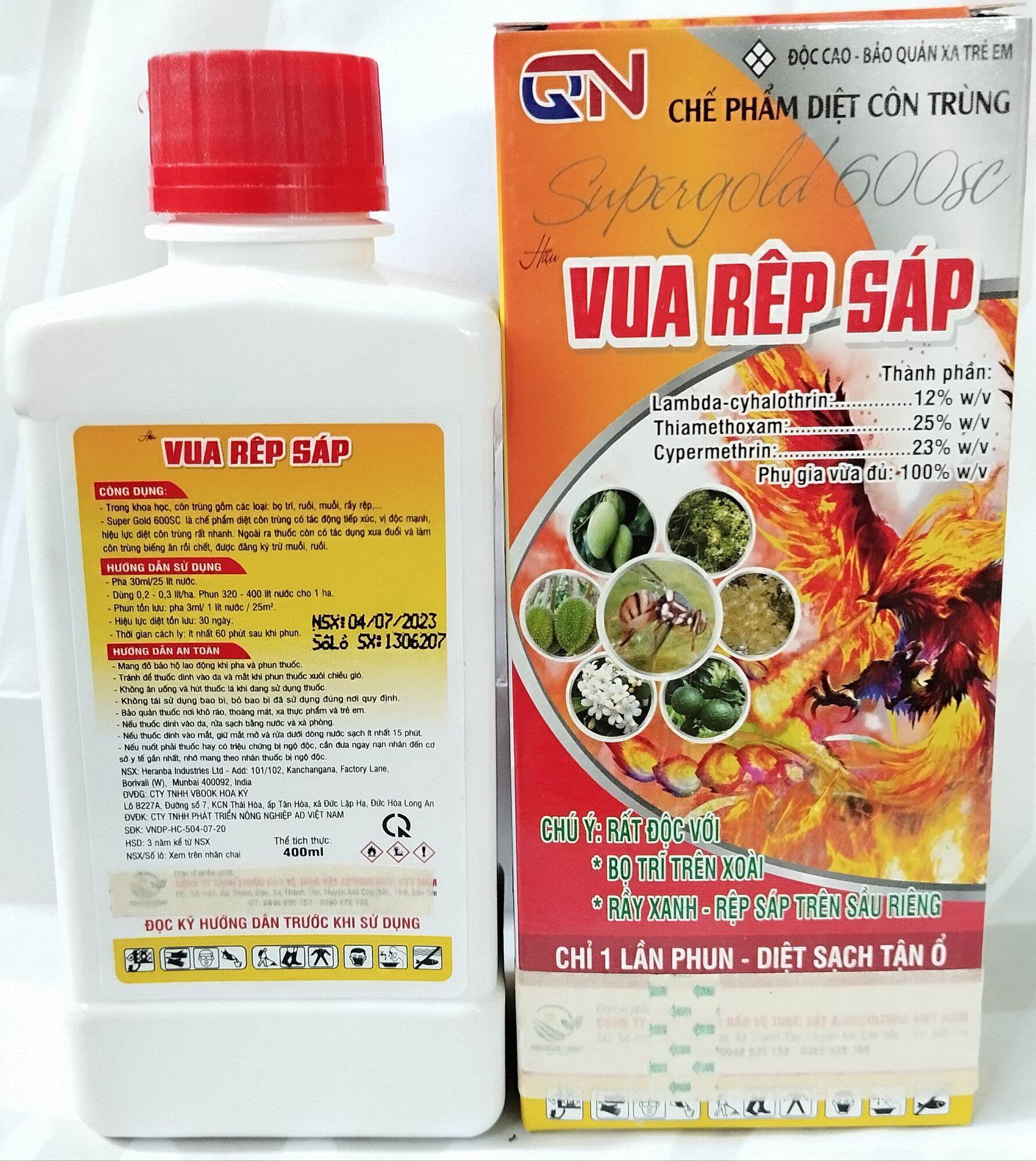 Chế phẩm Vua rệp sáp dạng sữa 2 phuy