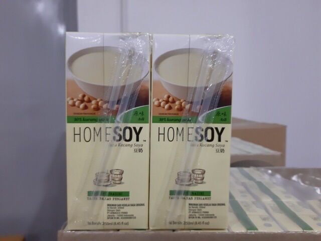 Sữa đậu nành Homesoy ít đường - Thùng 24hộpx250ml