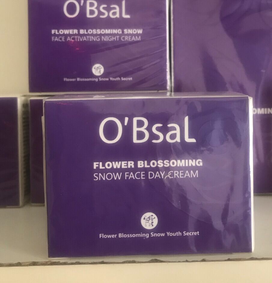 Kem dưỡng ban ngày trắng hồng, mờ nám, thâm O'Bsal Flower Blossoming Snow Face Day Cream 20ml ( OBSAL )