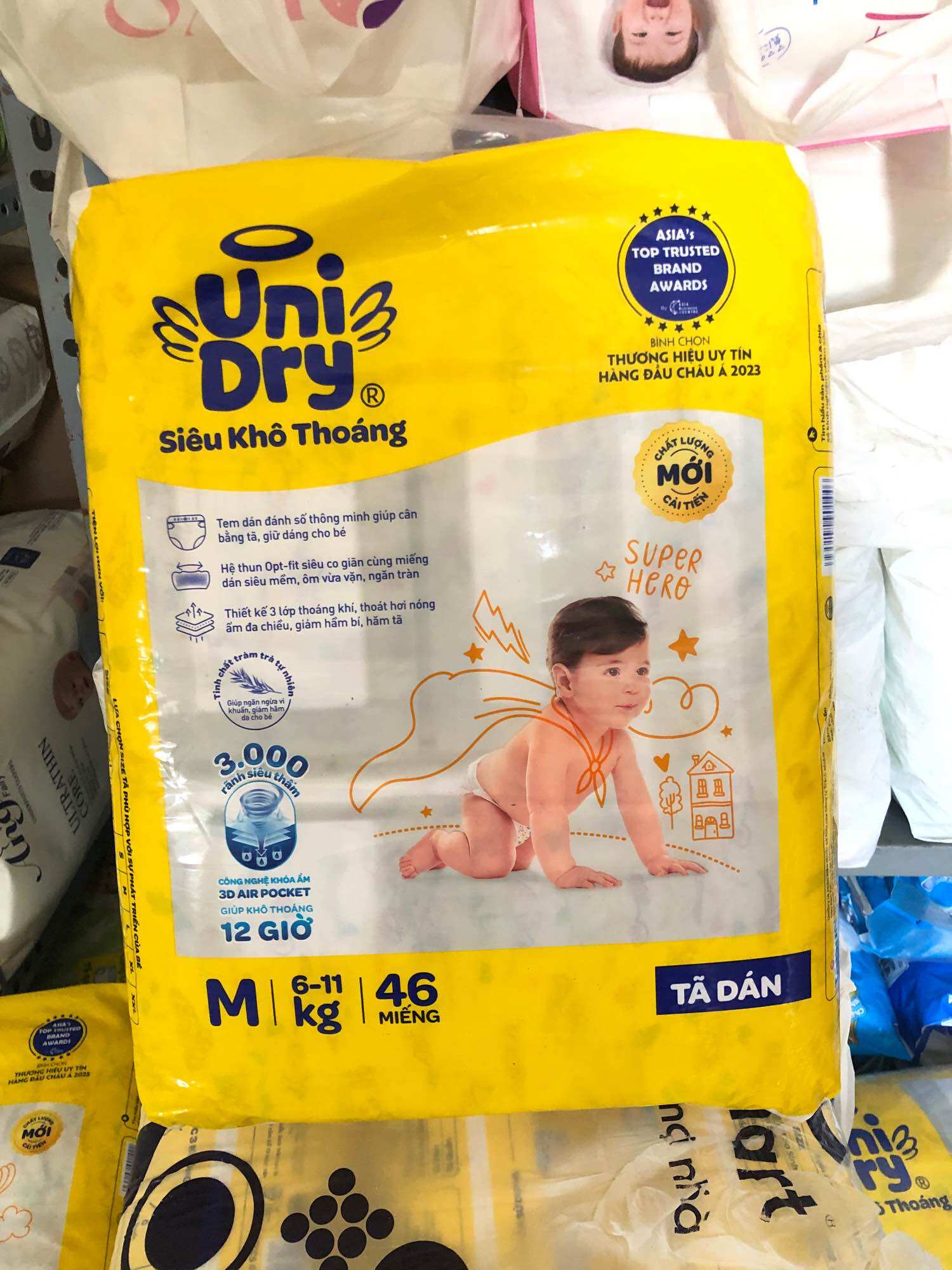 Tã dán unidry size M46