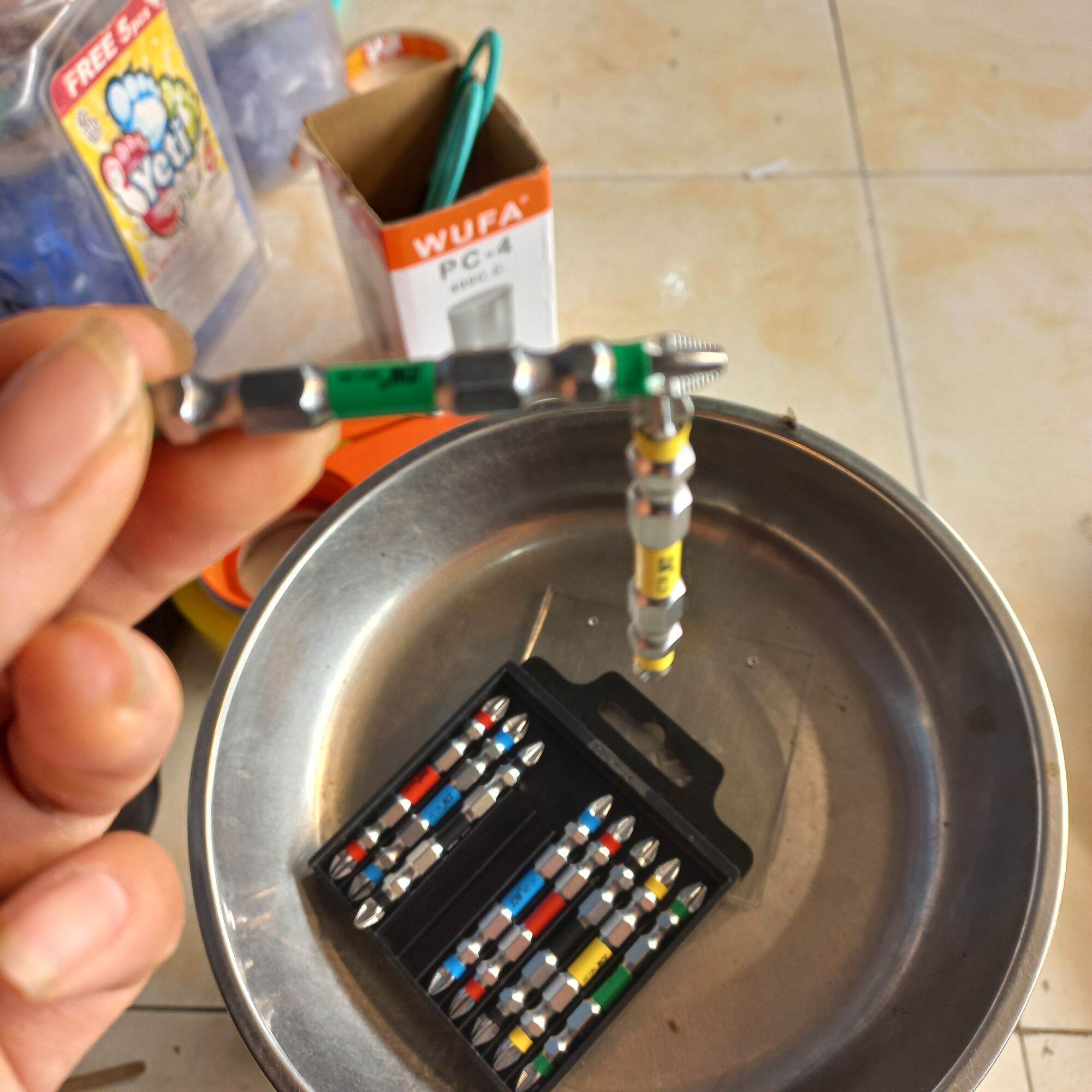 Đầu bắt vít 2 đầu 4 cạnh (1 cái)