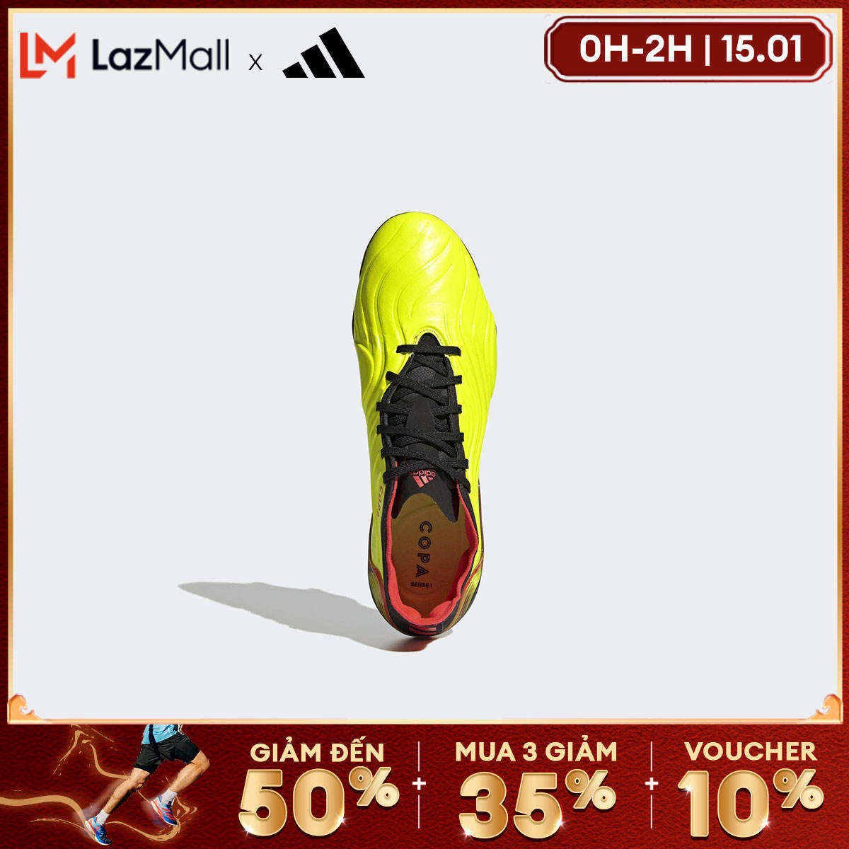 adidas Bóng đá COPA SENSE.1 FG Unisex Màu vàng GW3604