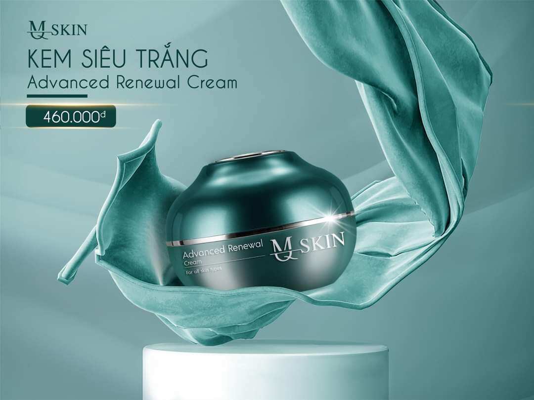 Kem face siêu trắng mq skln