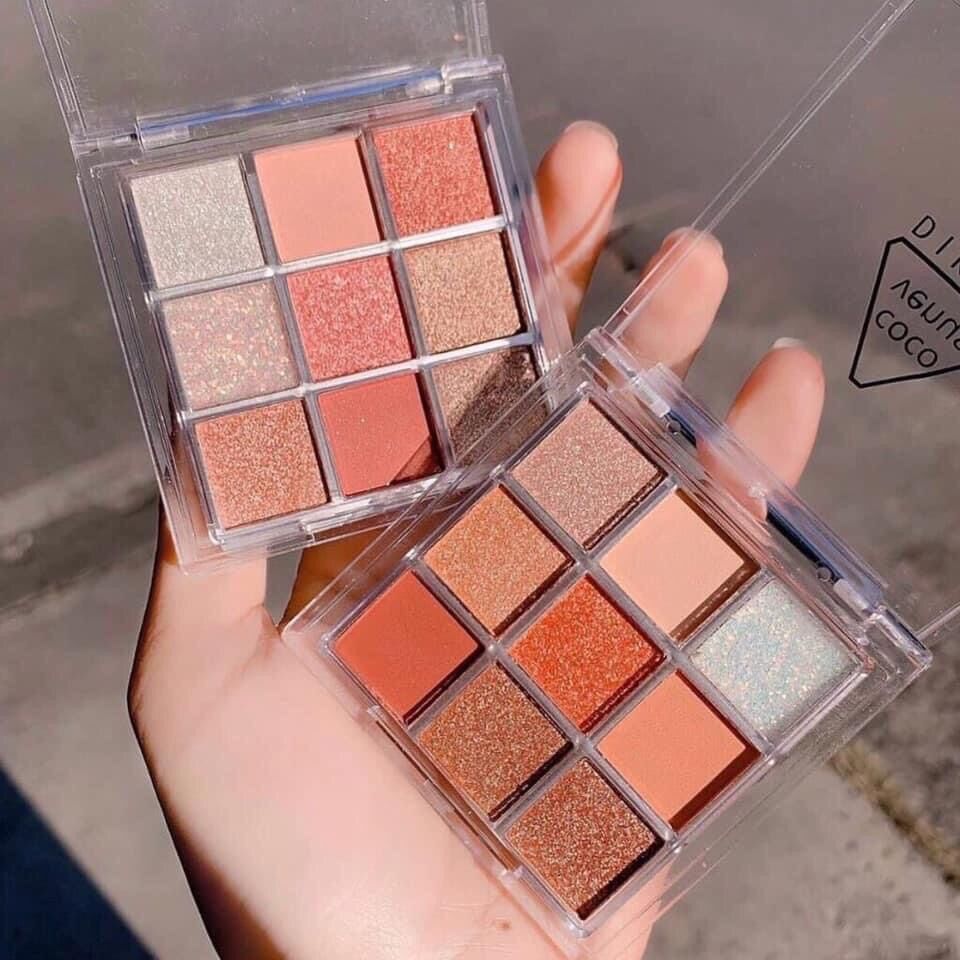 Phấn Mắt Nhũ 9 Ô DIKALU Coco Venus