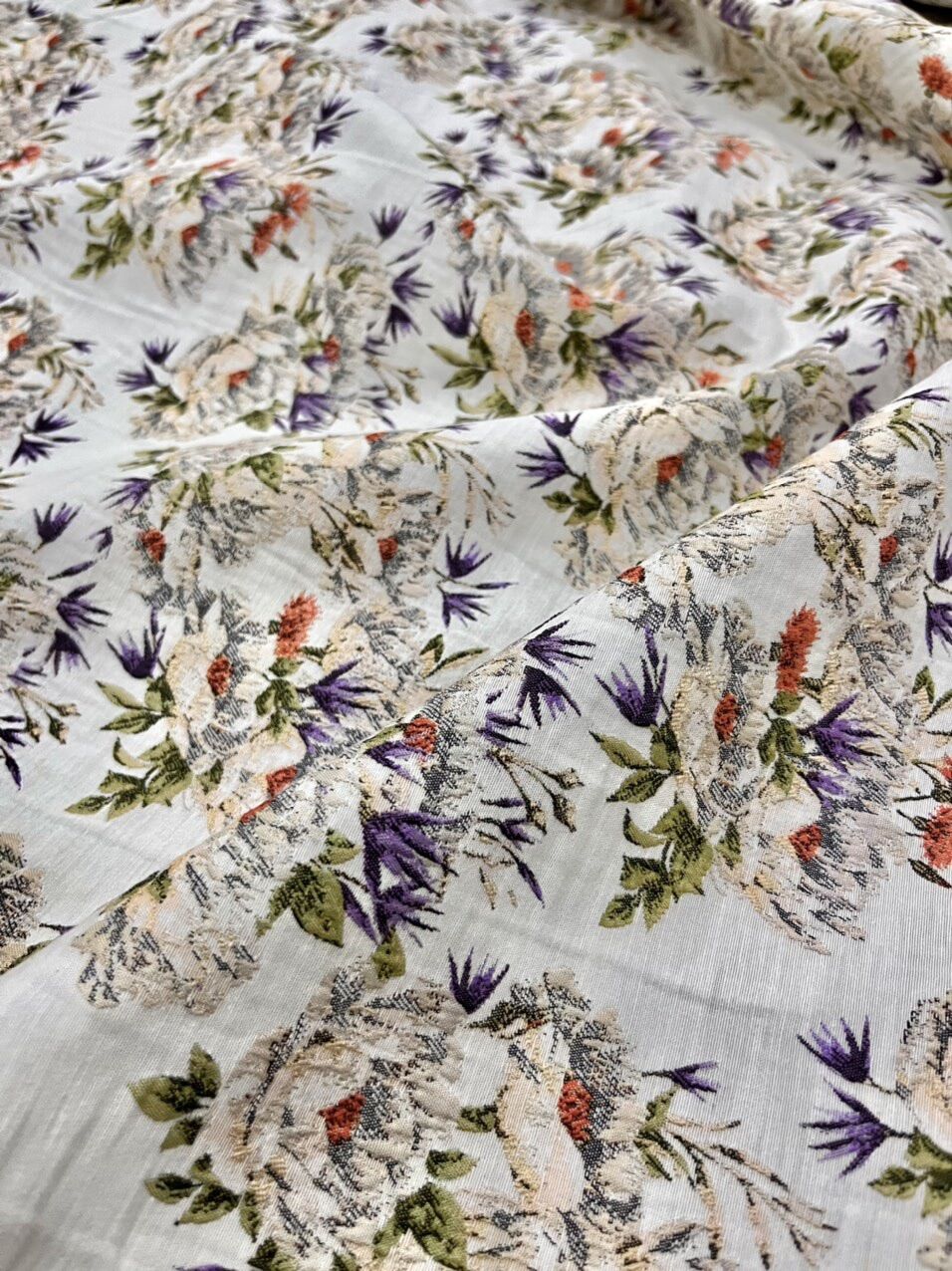 [HCM] Vải cotton giả gấm dày dặn - 1m40