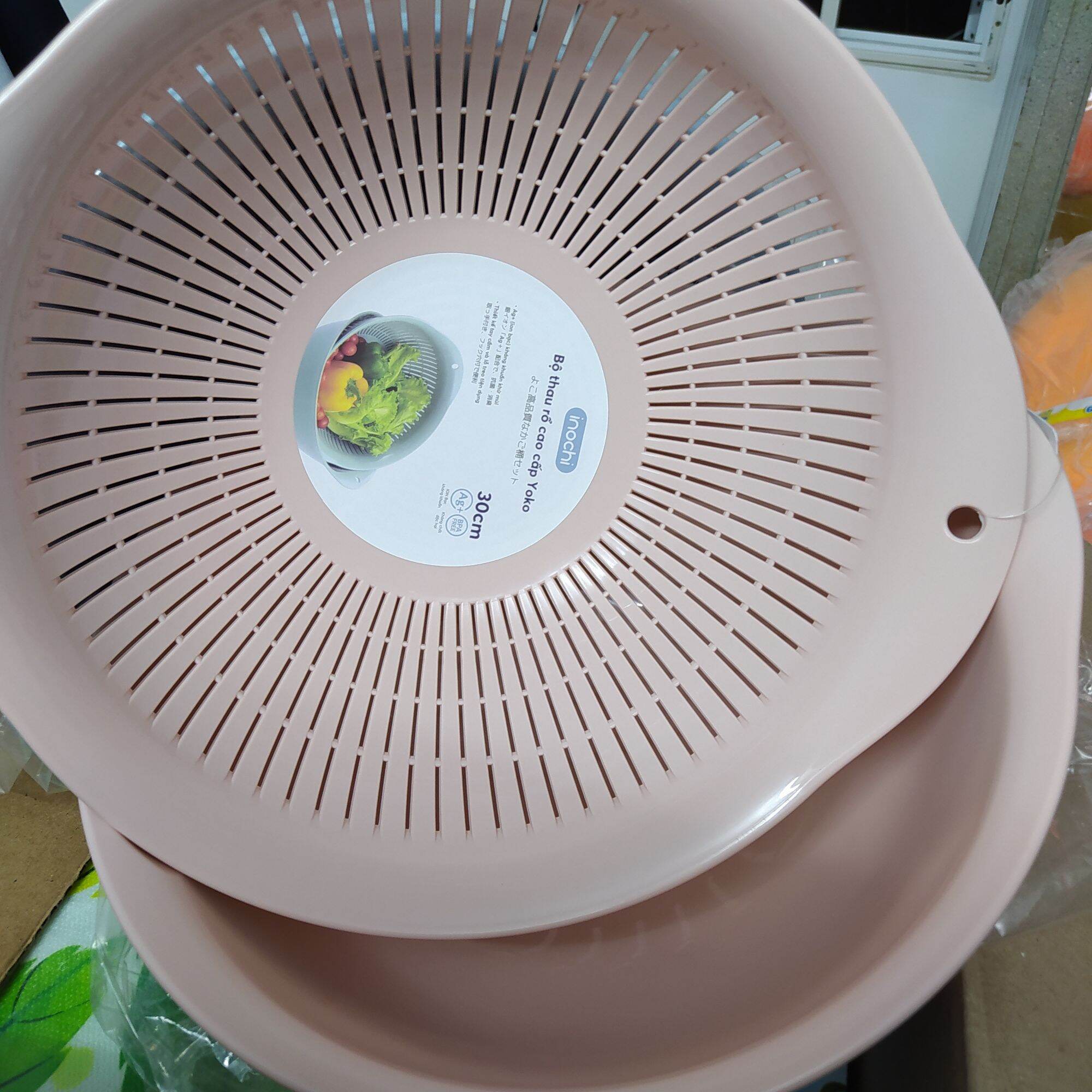 Bộ Thau Rổ Inochi cao cấp 30cm