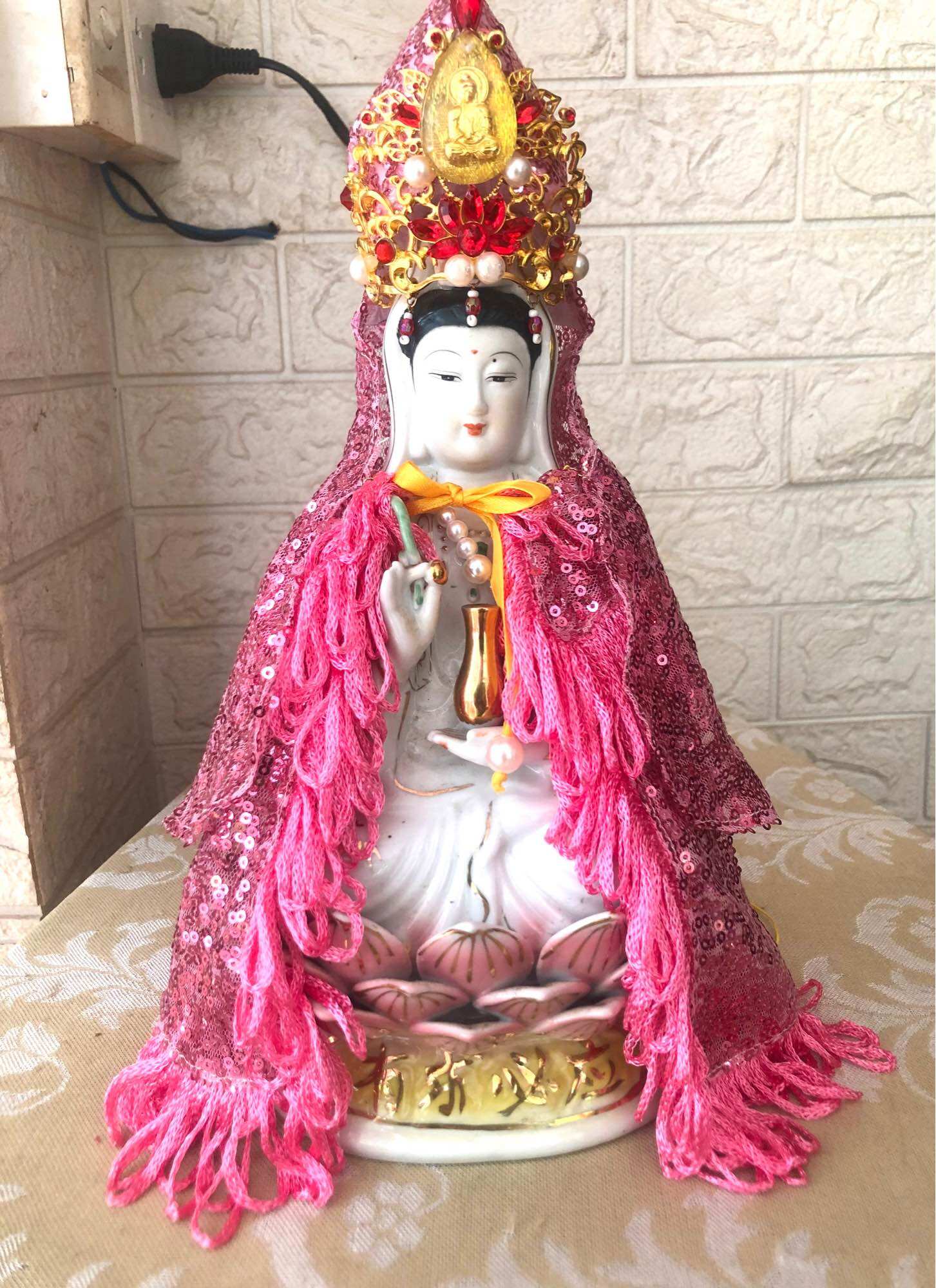 Áo choàng mẹ quan âm 3 tất