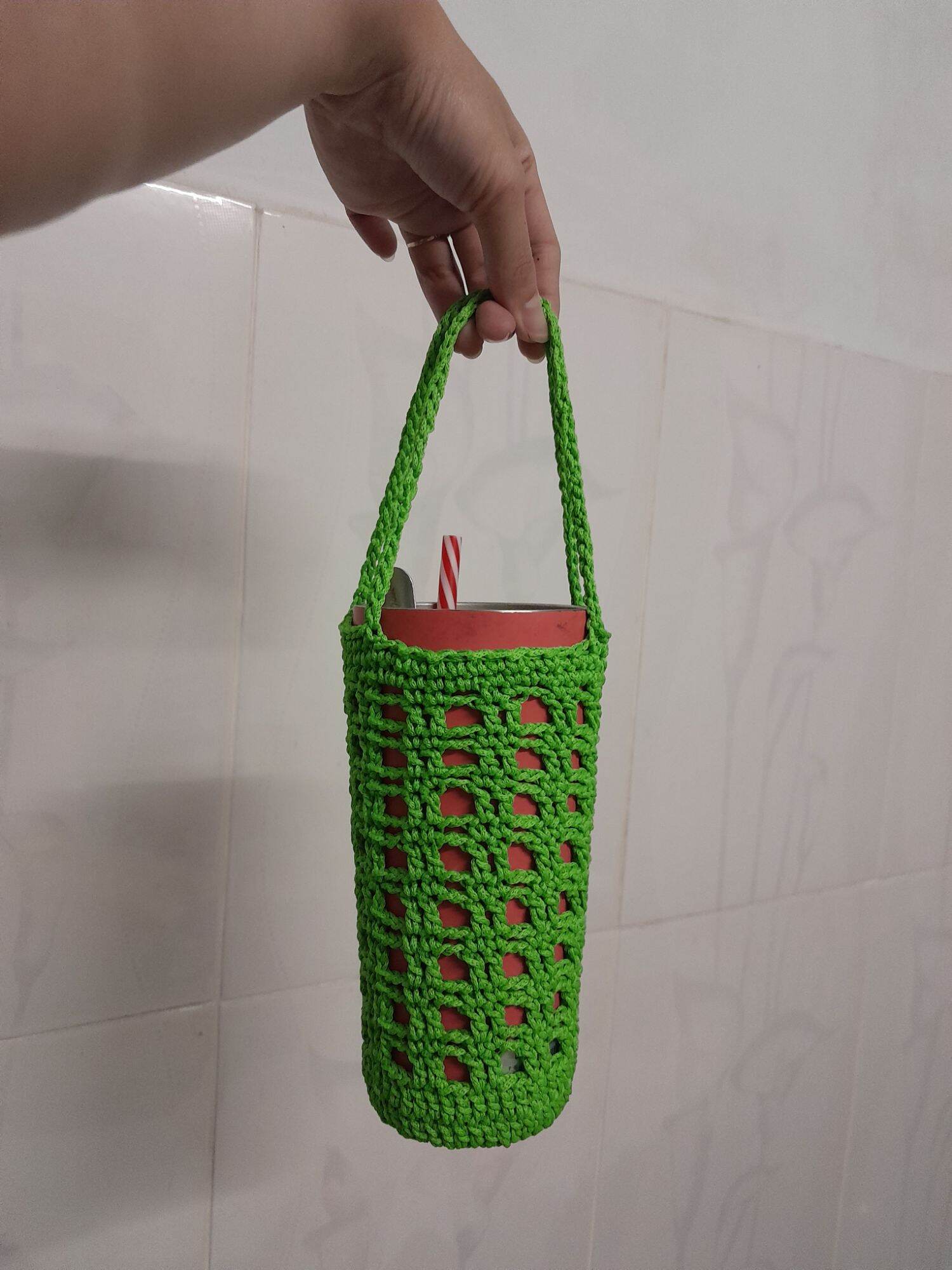 Túi đựng bình giữ nhiệt bằng len