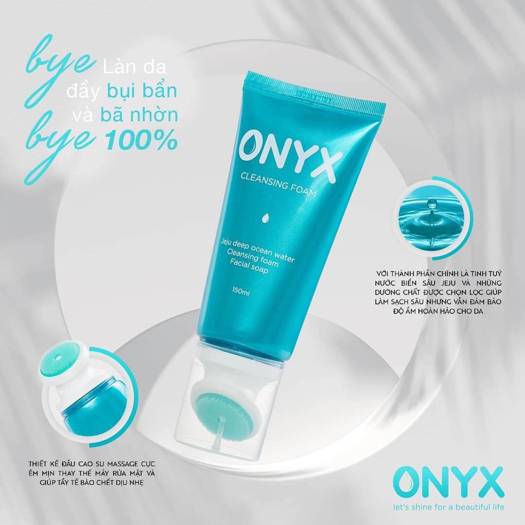 Sữa rửa mặt Onyx cosmetics CEO ca sĩ Bảo Thy