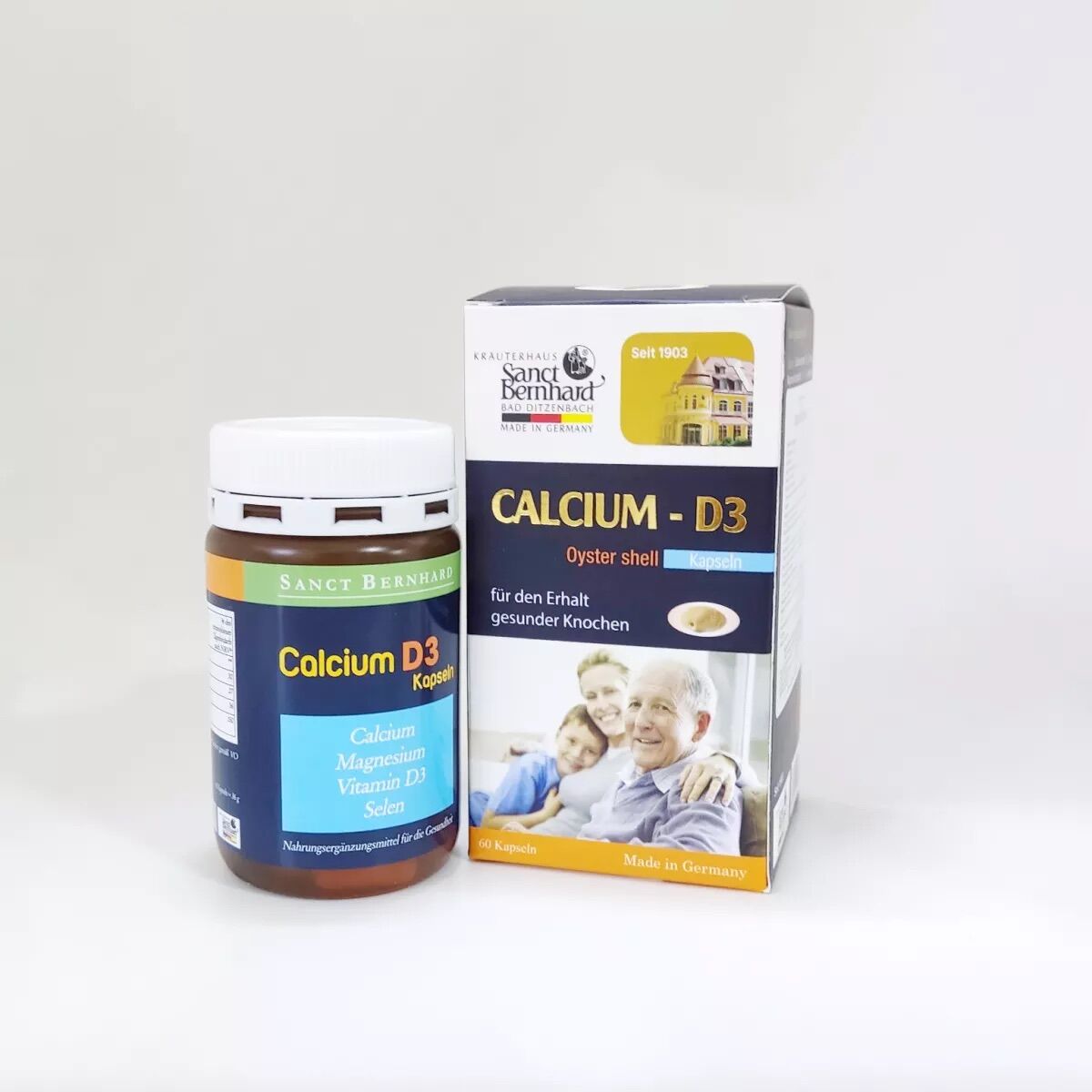 Viên uống bổ sung canxi calci Calium D3 Kapseln