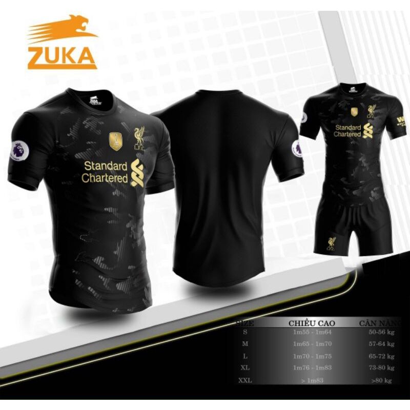 Bộ quần áo đá bóng dài tay  CLB Liverpool