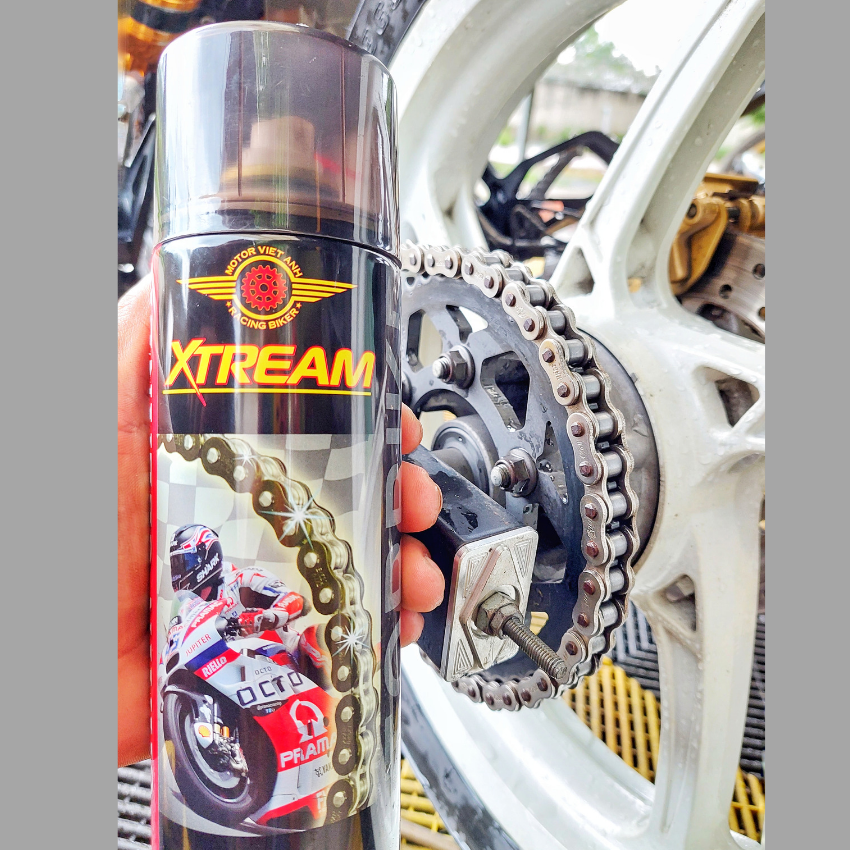 [SẠCH BÓNG] chai xịt vệ sinh sên xe máy XTREAM X1 550ML .