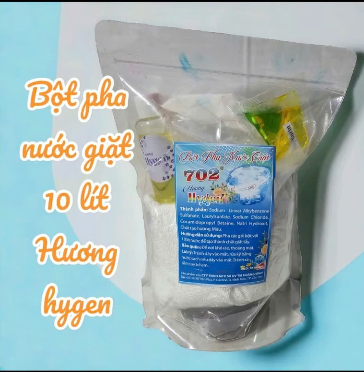 bột pha nước giặt quần áo 10L