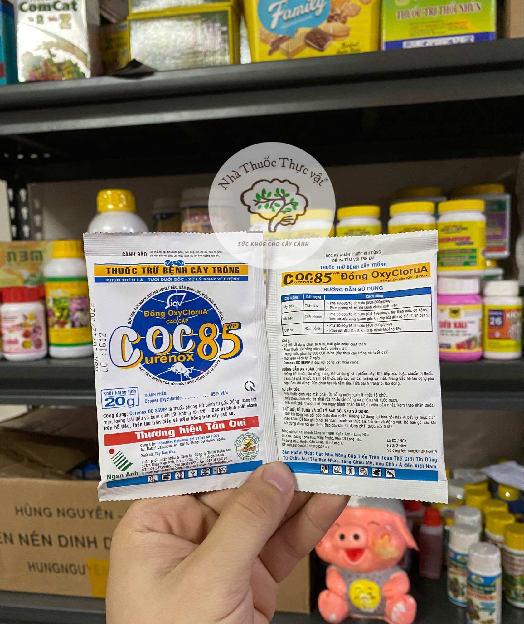 Thuốc phòng trừ nấm bệnh Coc 85 gói 20g