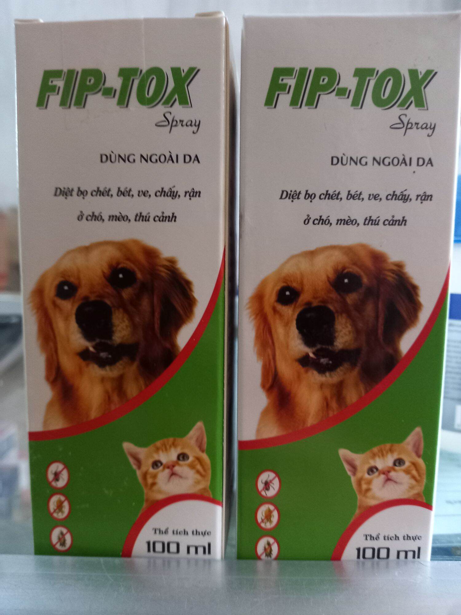 Diệt bọ chét, bét, ve, chấy, rận ở chó, mèo, thú cảnh