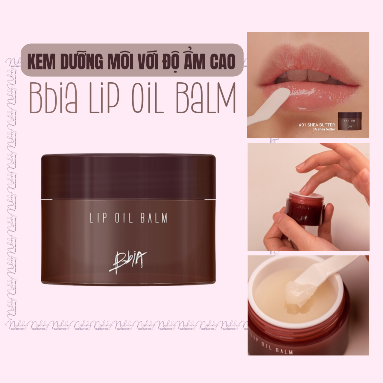 Kem dưỡng môi Bbia Lip Oil Balm