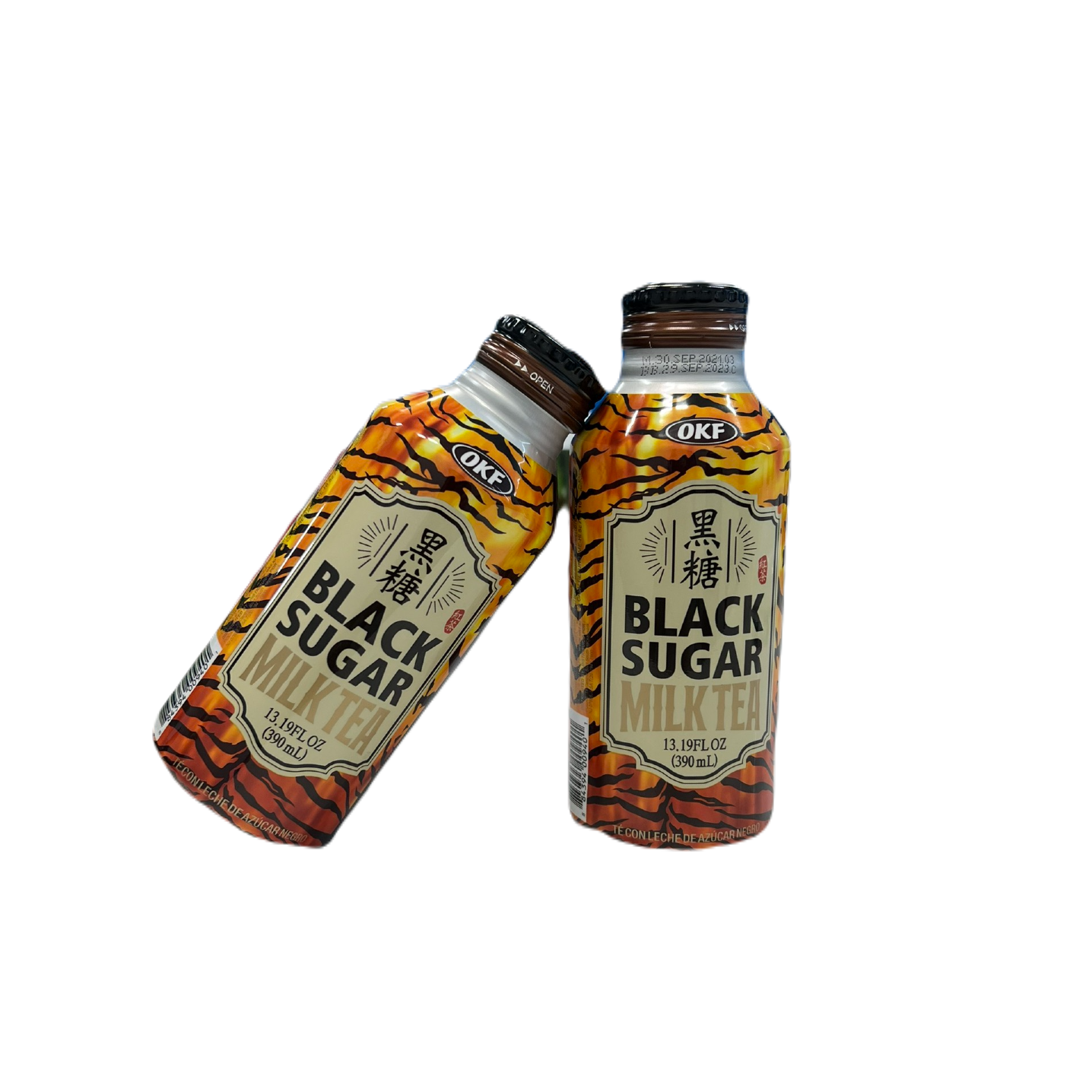 [THÙNG] TRÀ SỮA ĐƯỜNG ĐEN 390ML - OKF - 20 CHAI/THÙNG