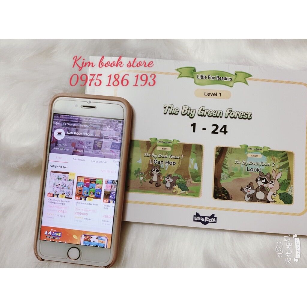 Little fox - The big green forest tặng kèm file nghe MP3
