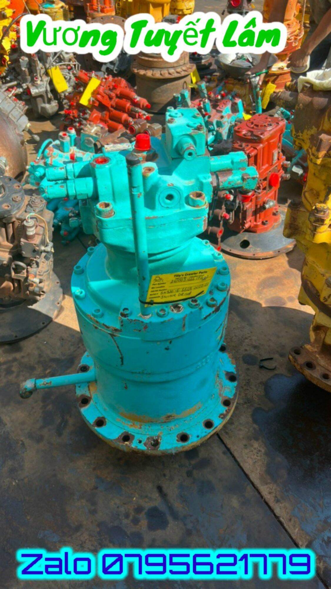 Bộ phốt mô tơ quay toa EX 100_3.gồm hai nhân chỉ.phớt tốt
