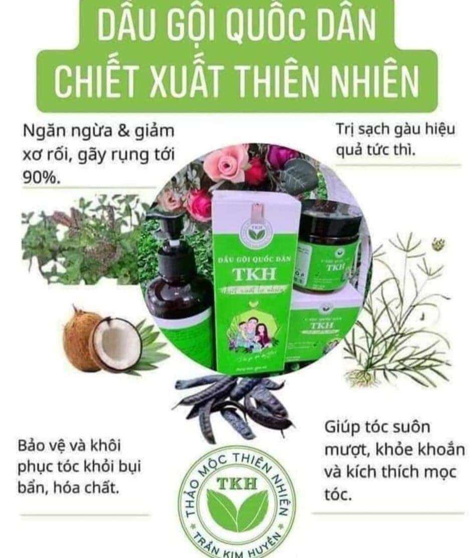DẦU GỘI QUỐC DÂN TKH