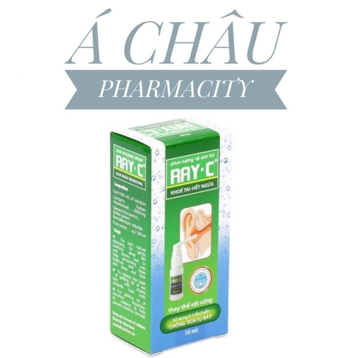 Ray c 10ml - phun sương vệ sinh tai