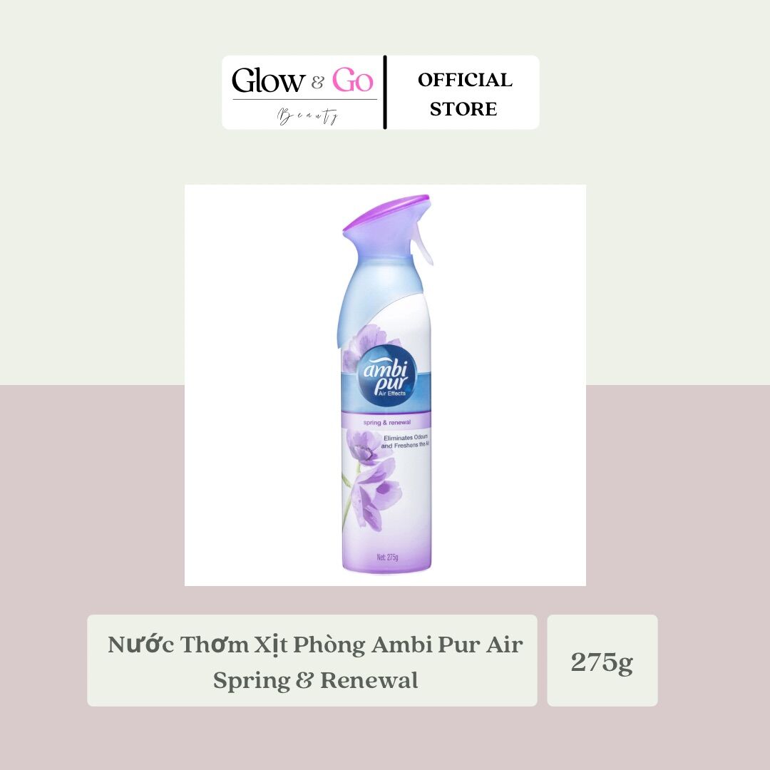 Nước thơm xịt phòng ambi pur air 275g - spring & renewal