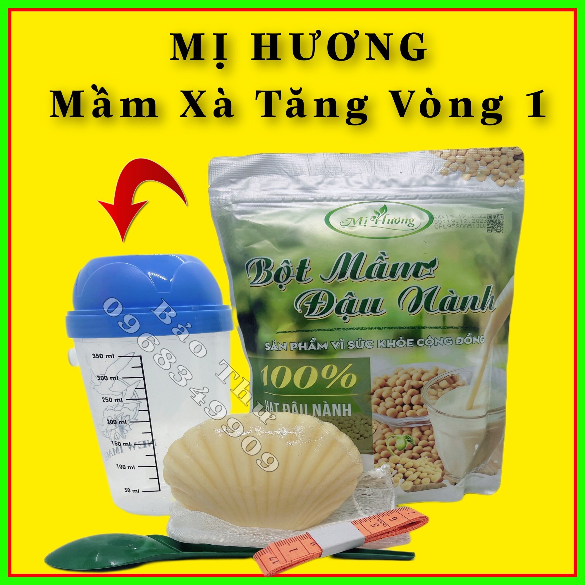 Combo mầm tăng cấp tốc vòng 1 - xà nở ngực mị hương