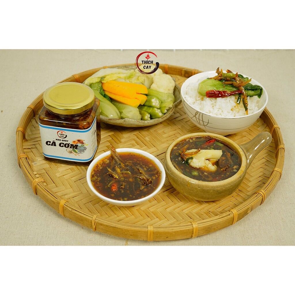Kho Quẹt Cá Cơm- hủ 250gr