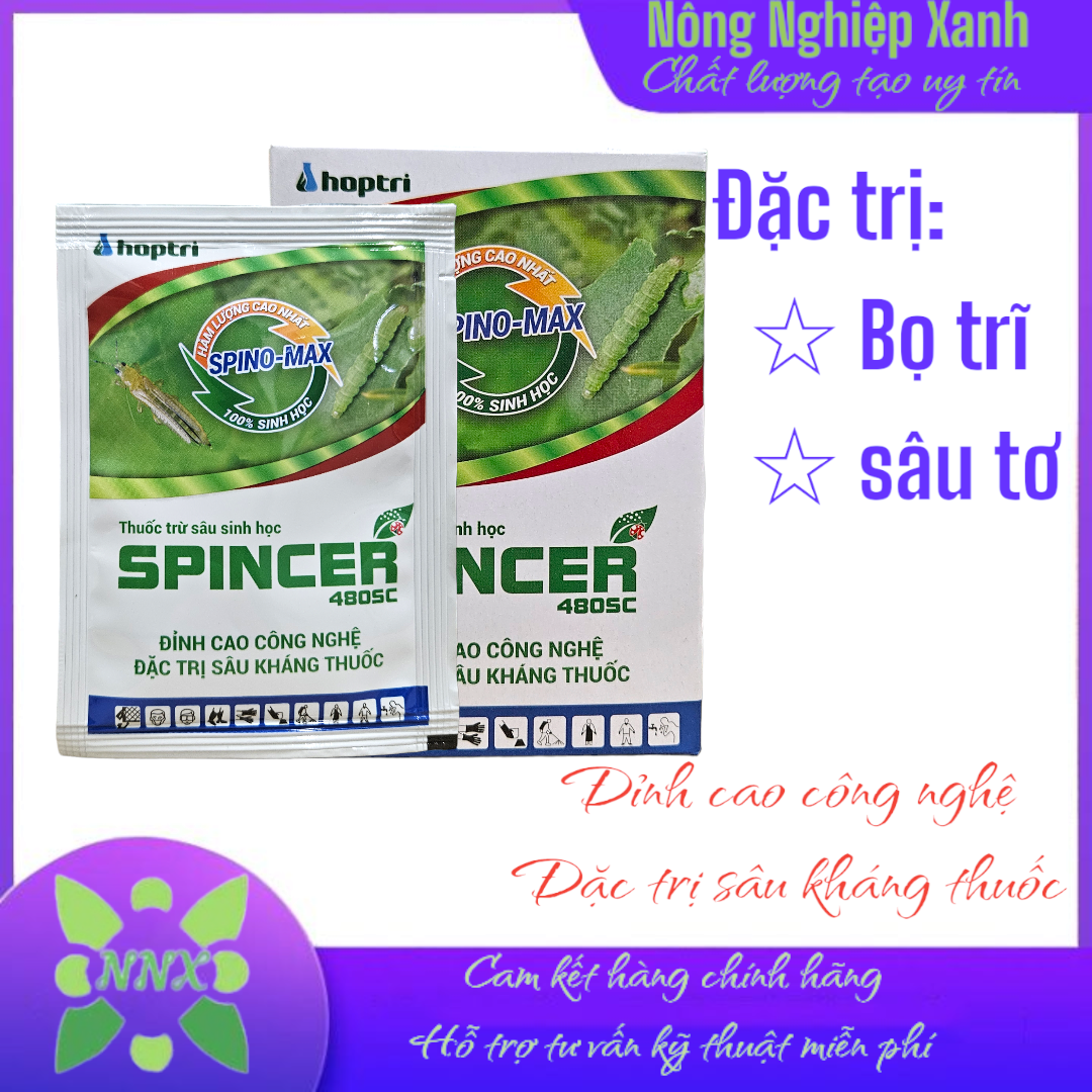 SPINCER 480SC gói 10ml - Thuốc trừ sâu sinh học - Bọ trĩ Sâu tơ