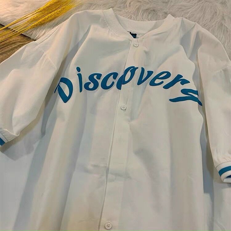 ÁO SƠMI TAY LỠ DISCOVERY KÈM ẢNH THẬT