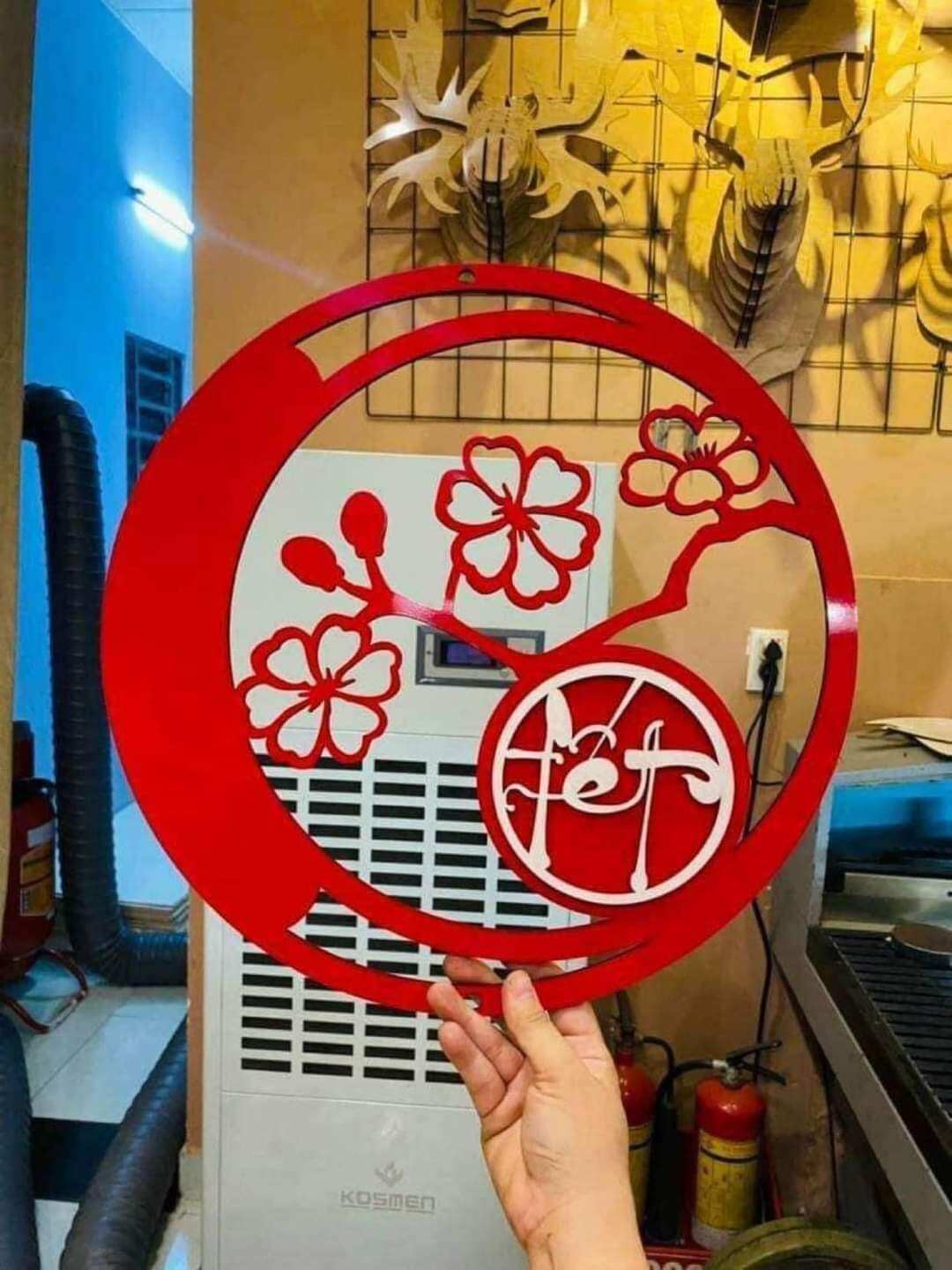 Sỉ Phôi làm vòng hoa trang trí Tết,đường kính 40cm