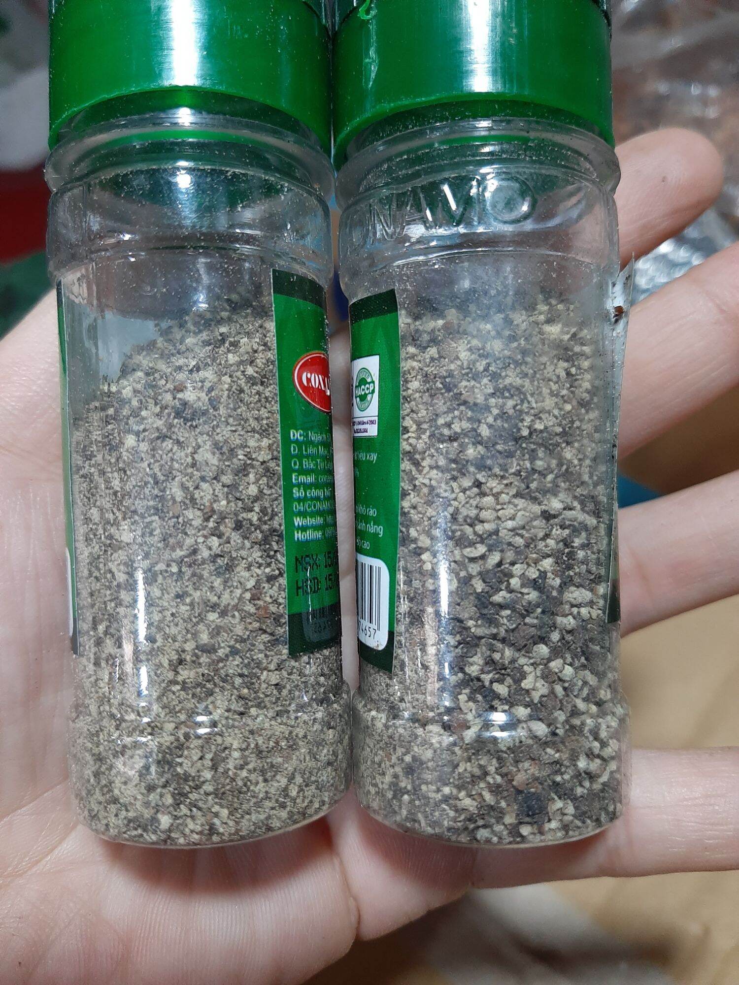 Tiêu Đen Xay Nguyên Chất Lọ 25g