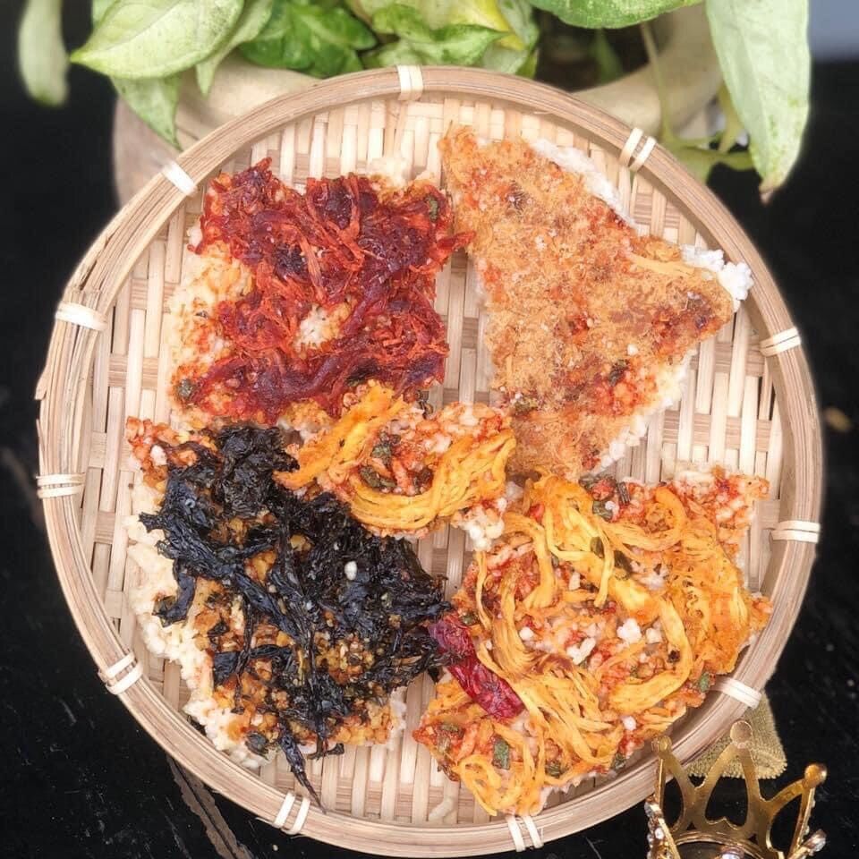 [HCM]220g gói cơm cháy siêu chà bông nhà làm