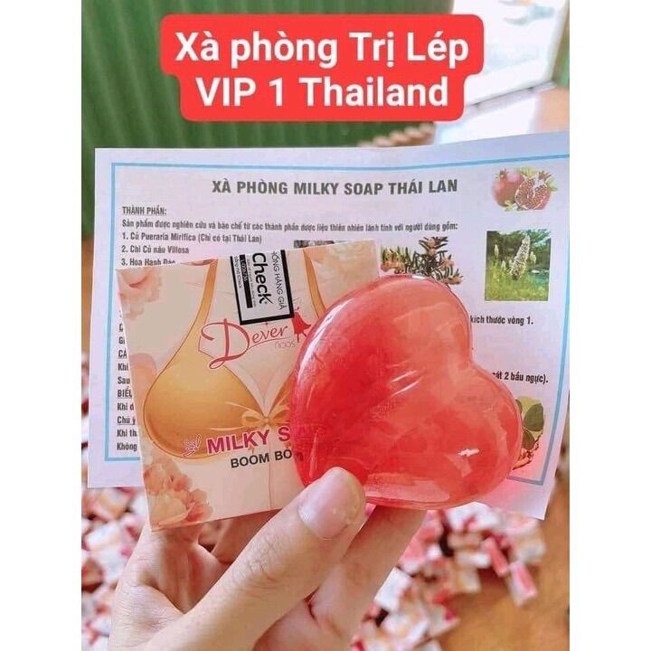 Xà phòng tăng vòng 1 nở ngực milk soap thái lan
