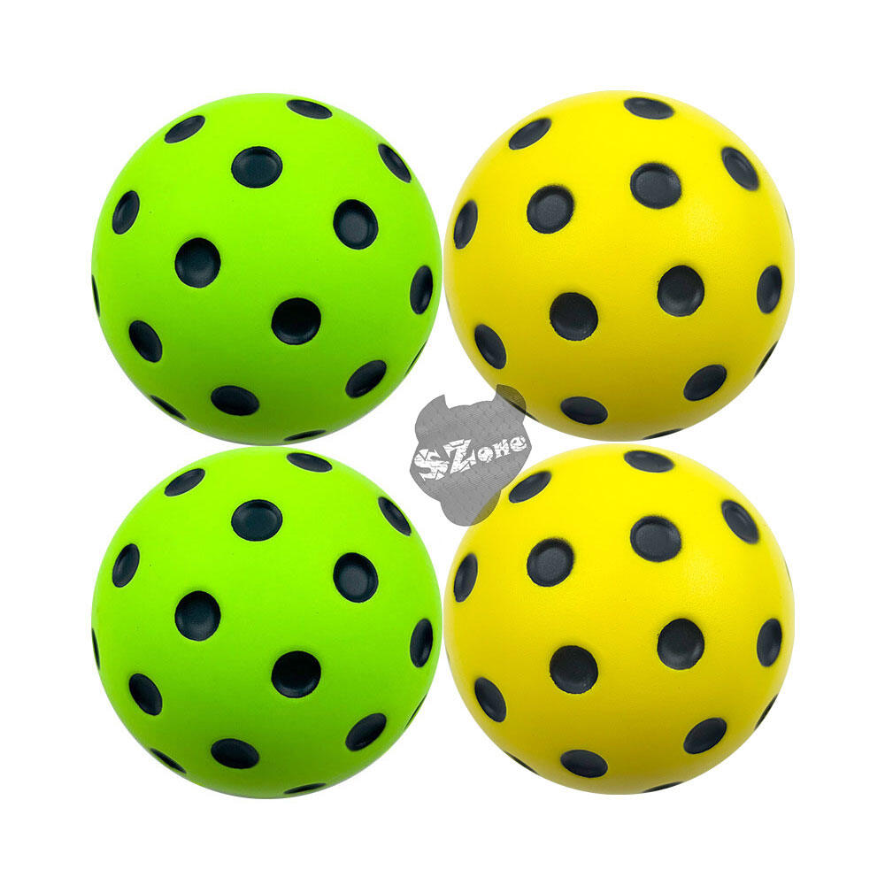 Bóng Pickleball bọt Pu, bóng pickleball im lặng, bóng tập bọt biển Pu hạn chế tiếng kêu, bóng pickleball không gây ồn ào