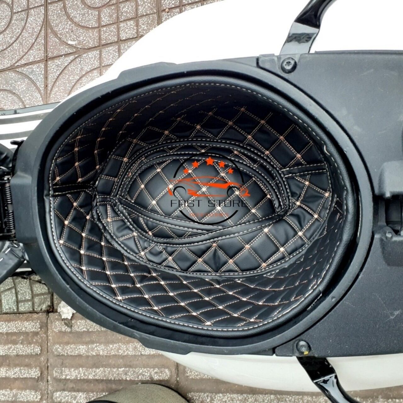 Đệm cốp xe máy VESPA* PRINT [ CÁCH NHIỆT + GIẢM SỐC ]
