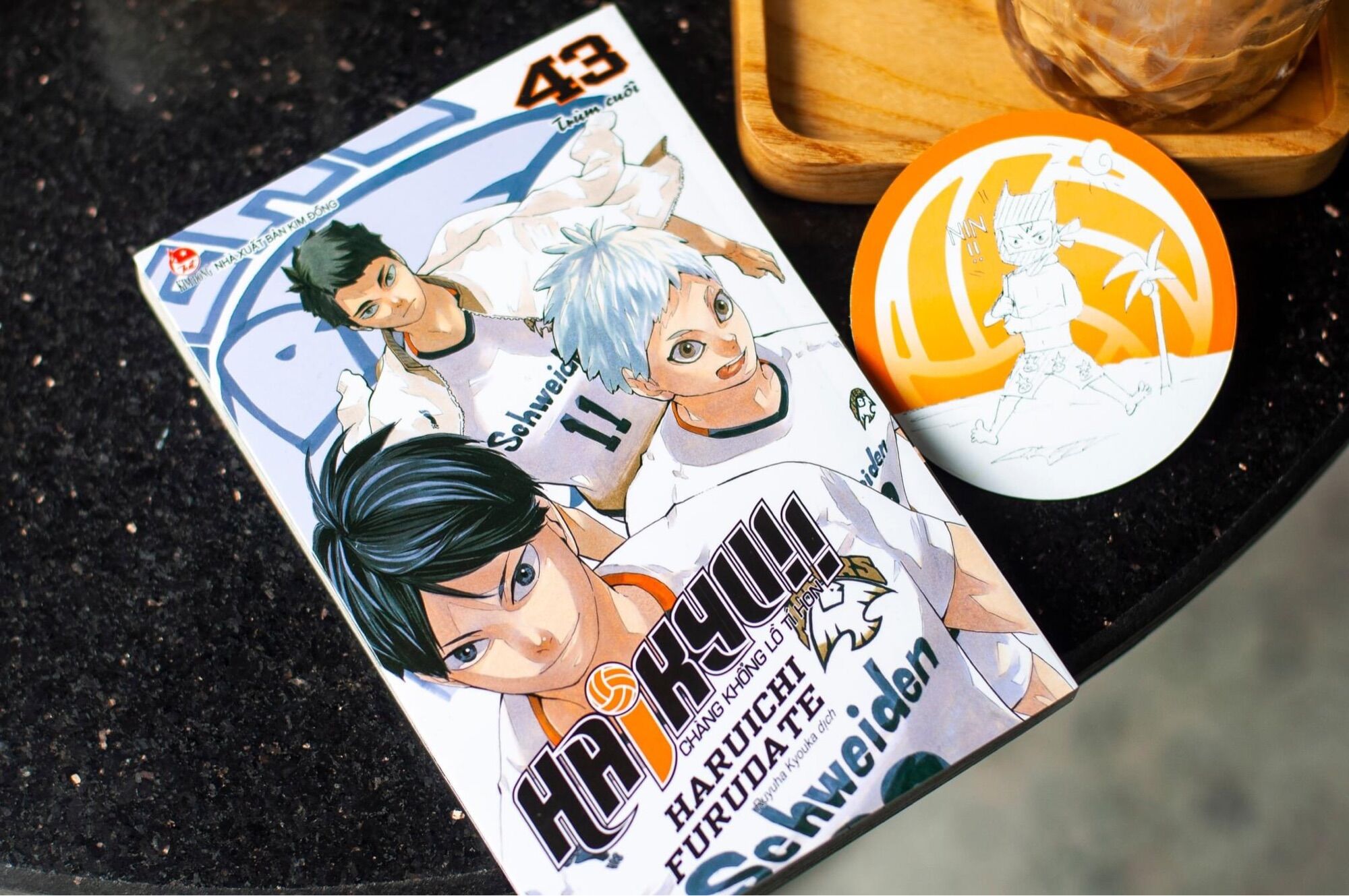 Haikyu - chàng khổng lồ tí hon - tập 43 full seal