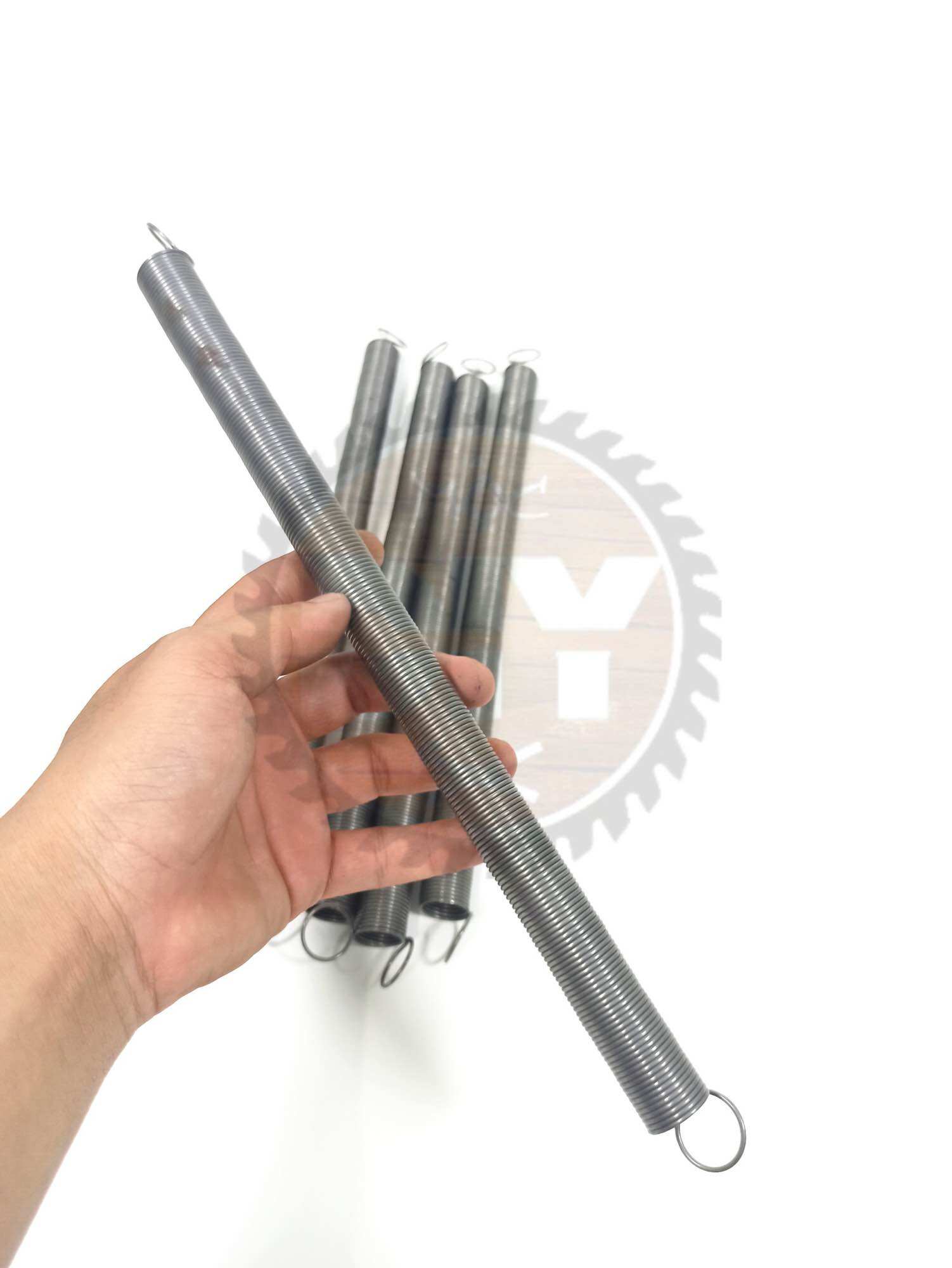 Lò xo kéo thép đen phi 20 dài 30cm, sợi 1.5mm (2 cái)