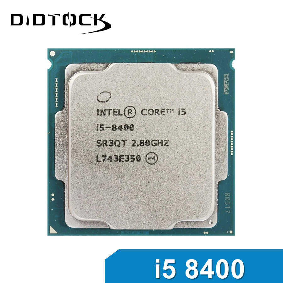 Intel | Intel Core I5 8400 2.8GHz LGA 1151 Socket 6 Nhân 6 Luồng CPU Máy Tính Để Bàn Dành Cho Chơi Game Hỗ Trợ DDR4 PCIe 3.0 Giá 2,864,000 Đồng*Miễn phí vận chuyển