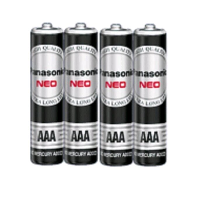 1 vỉ ( 2 viên) Pin Panasonic AAA ( màu đen)