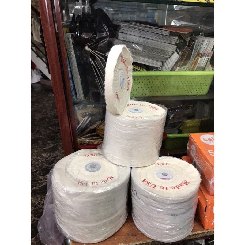 BÁNH VẢI ĐÁNH BÓNG INOX 4x50 (100MM)