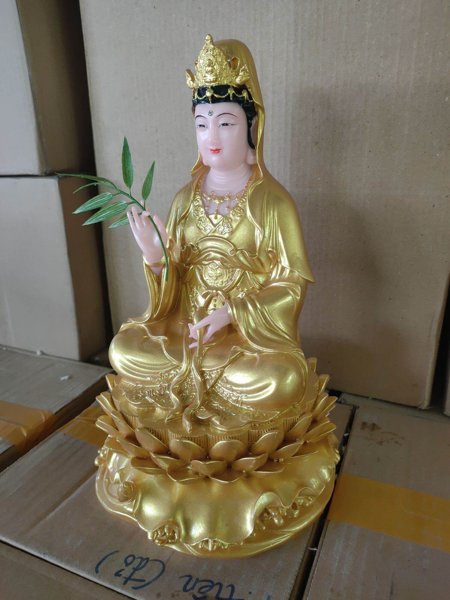 Tượng Quan Âm Bồ Tát cao 30cm