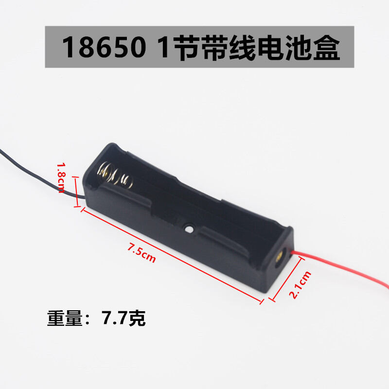 ( đế 1 pin) Đế Pin 18650 ( Đấu Nối Tiếp )