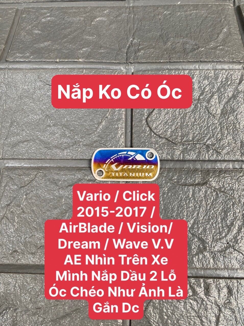 Nắp Dầu Titan Cho Vario,Click,AirBlade,Vision,Sh Mode V.V